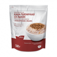 Каша Пшеничная со льном