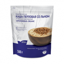 Каша Кремниевая Перловая со льном
