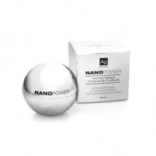 Крем для лица с наносеребром увлажняющий ночной