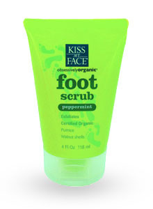 Скраб для ног FOOT SCRUB PEPPERMINT (Kiss my face)