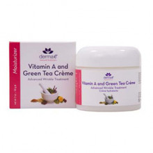 Крем для лица с витамином А и зеленым чаем
