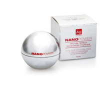 Гель для контура глаз с наносеребром освежающий