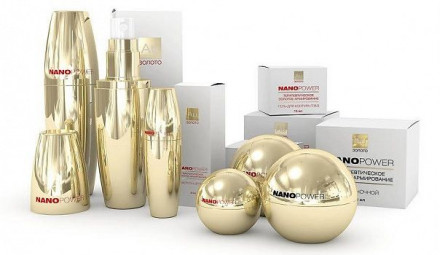 Дневной омолаживающий крем для лица с нанозолотом