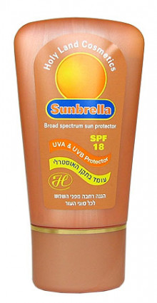 Sunbrella SPF-18 for dry skin